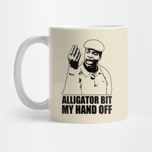 Classic Gilmore Alligator Bit My Hand Off Mug